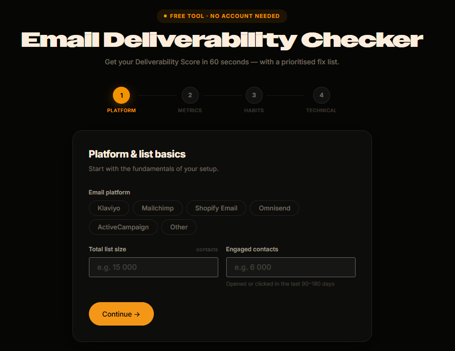 Email Deliverability Checker — test your inbox placement